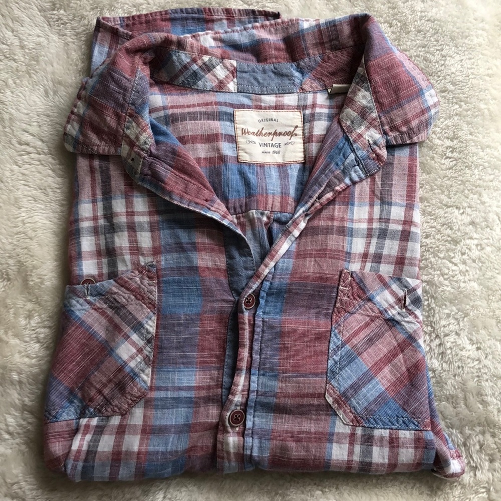 2 for $15 Weatherproof Vintage Button-up